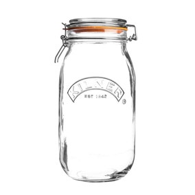 500ml 0.5ltr Tala Clip Top Storage Mason Jar